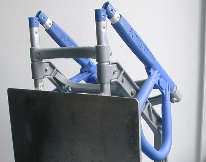 Diable pliant en aluminium EXPRESSO - Charge utile 150 Kg